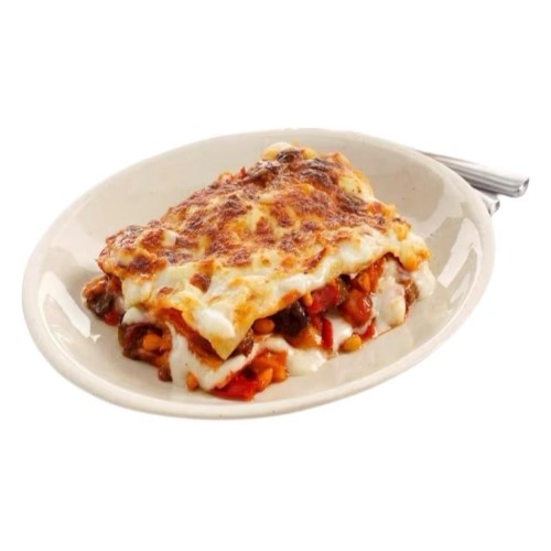 2- Roasted Aubergine, Peppers With San Marzano Tomato Passata & Roasted Veg 